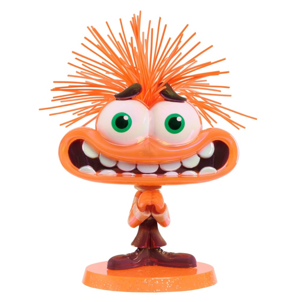 Set of 2 Disney Pixar ANXIETY Inside Out 2 Collectible Bobble Head Figure 4.5" - Picture 6 of 6